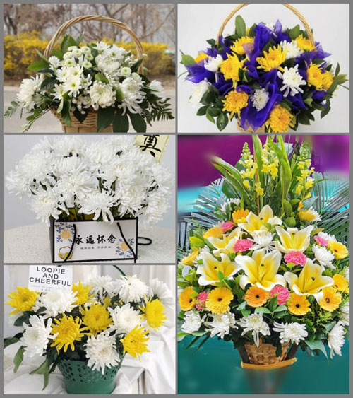 湖北荆门市钟祥市张集镇白事提篮配送